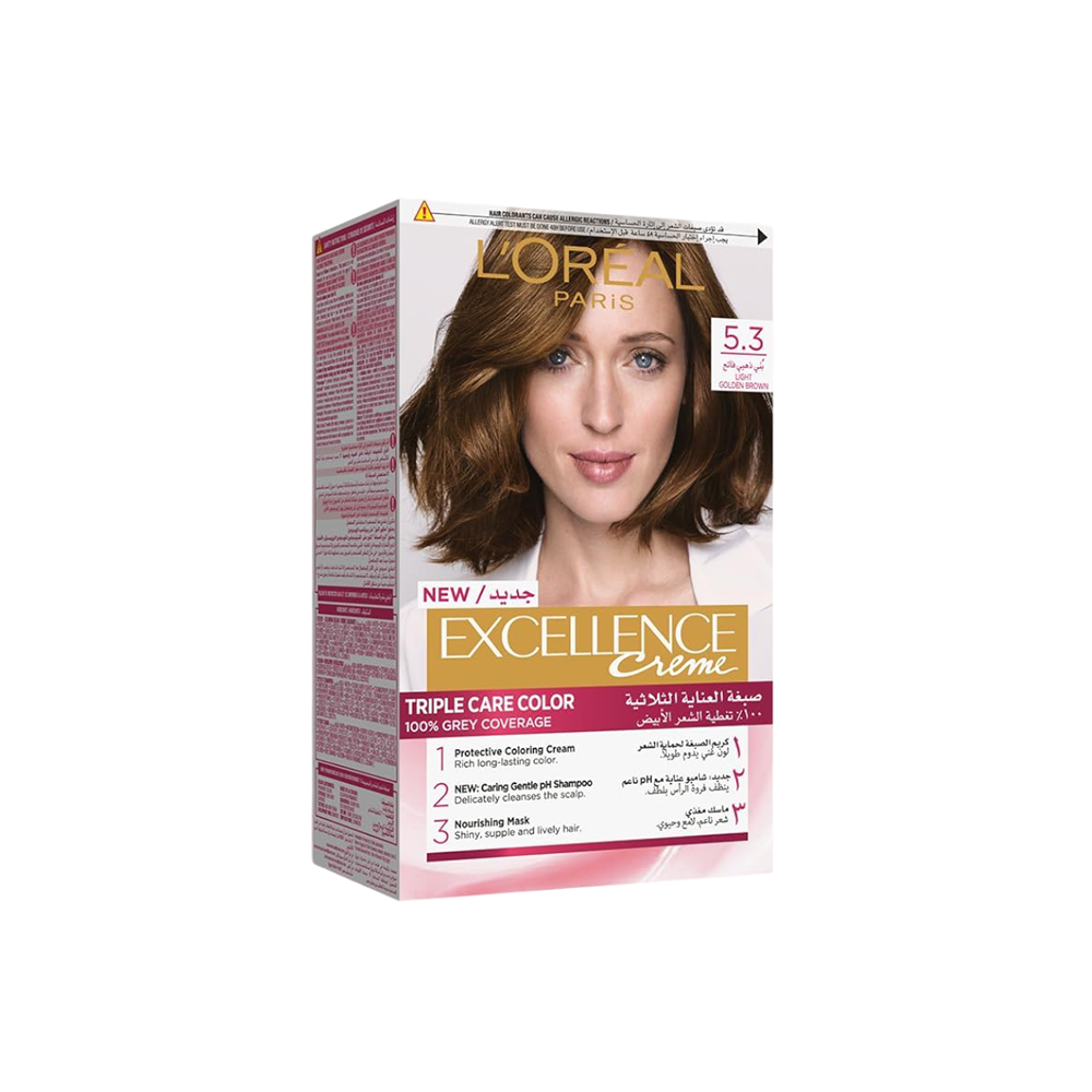 Excellence Creme Permanent Hair Color - Brown - Buy from Deoora Egypt