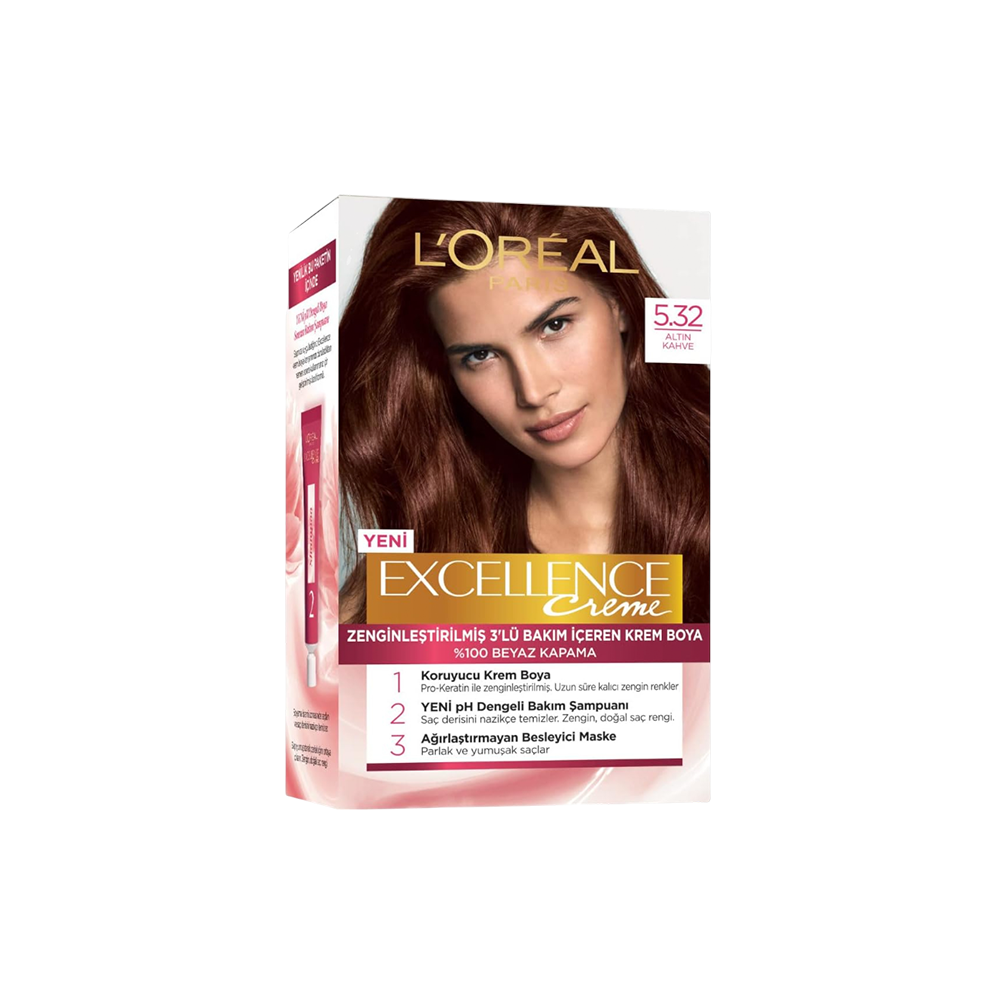 Excellence Creme Permanent Hair Color - Brown - Image 3 | Deoora