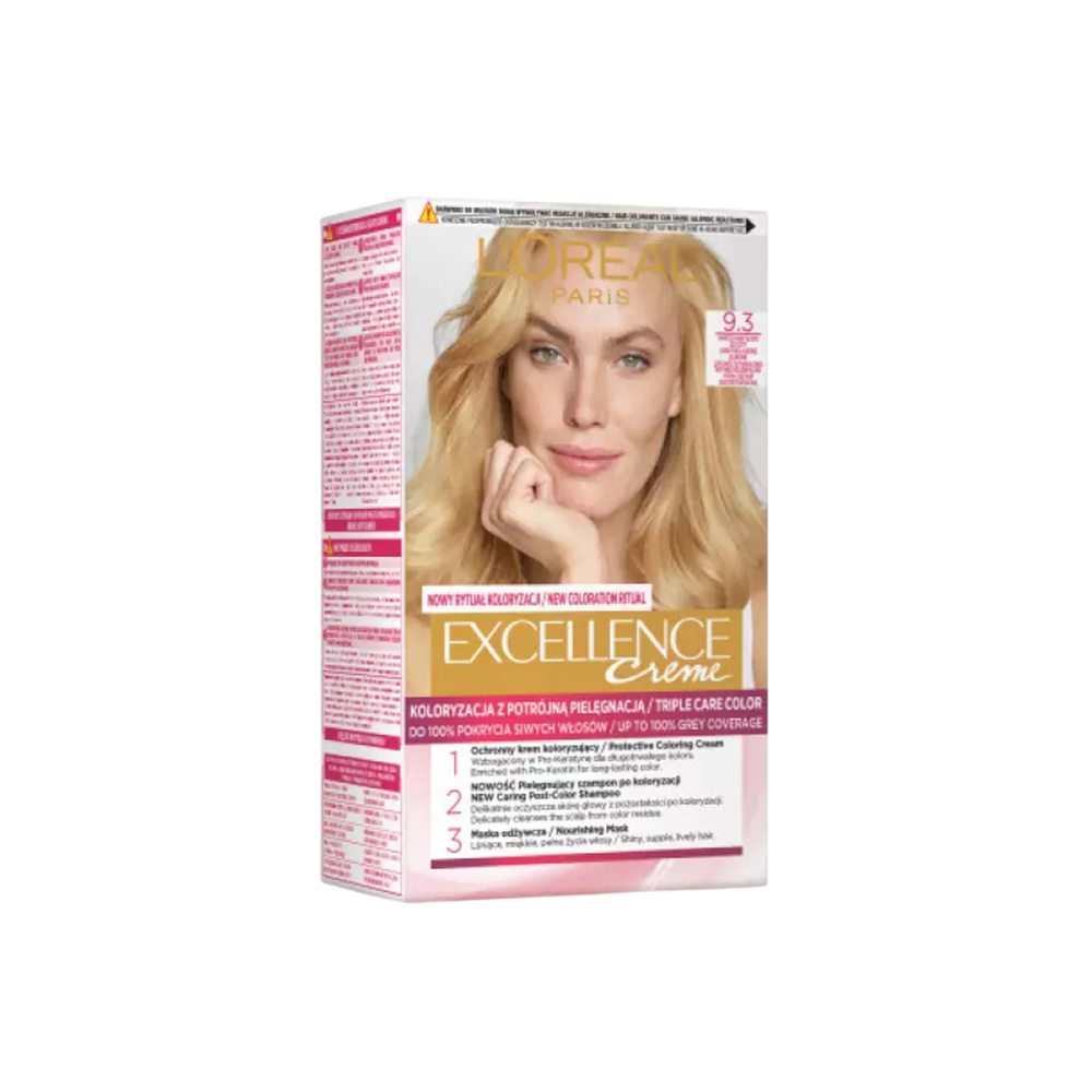 Excellence Creme Permanent Hair Color - Blonde - Image 5 | Deoora