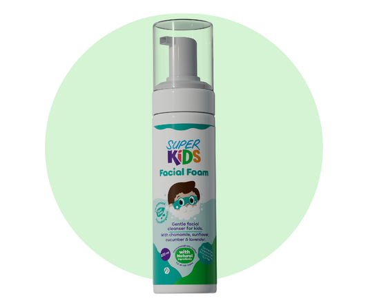 Superkids Facial Foam cleanser 200 ml