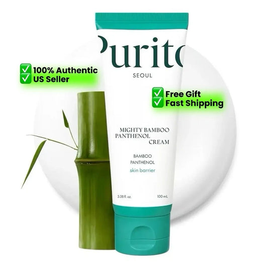 Purito SEOUL MIGHTY BAMBOO PANTHENOL CREAM 100ml - Buy from Deoora Egypt
