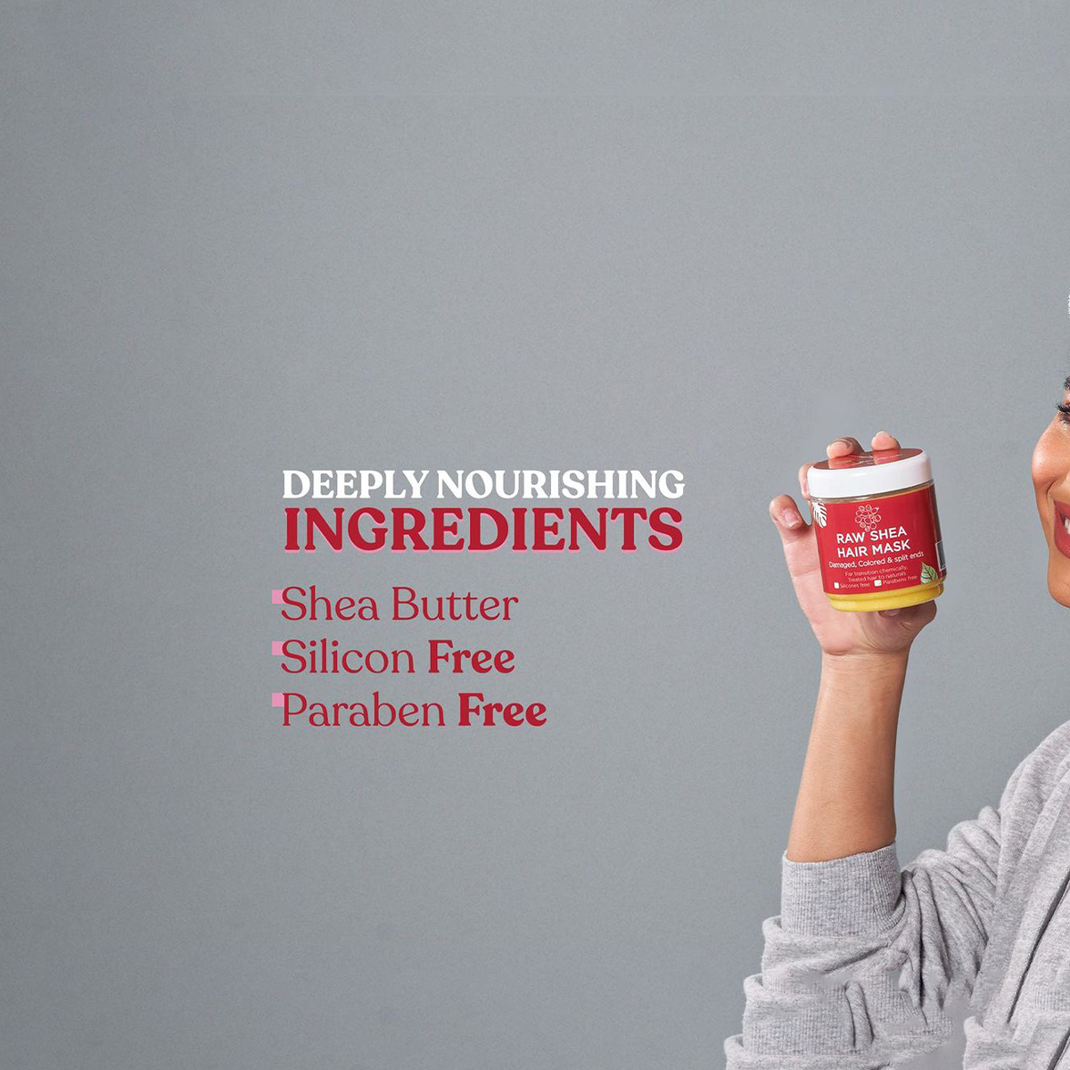 Shea Hair Mask for Damaged Hair - Image 2 | Deoora