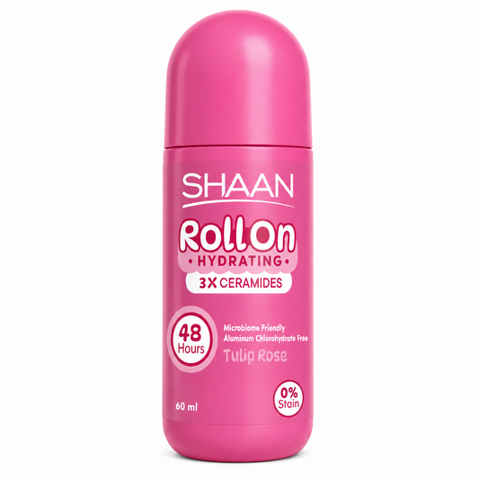 Shaan Hydrating Roll on Tulip rose  60 ml - Buy from Deoora Egypt