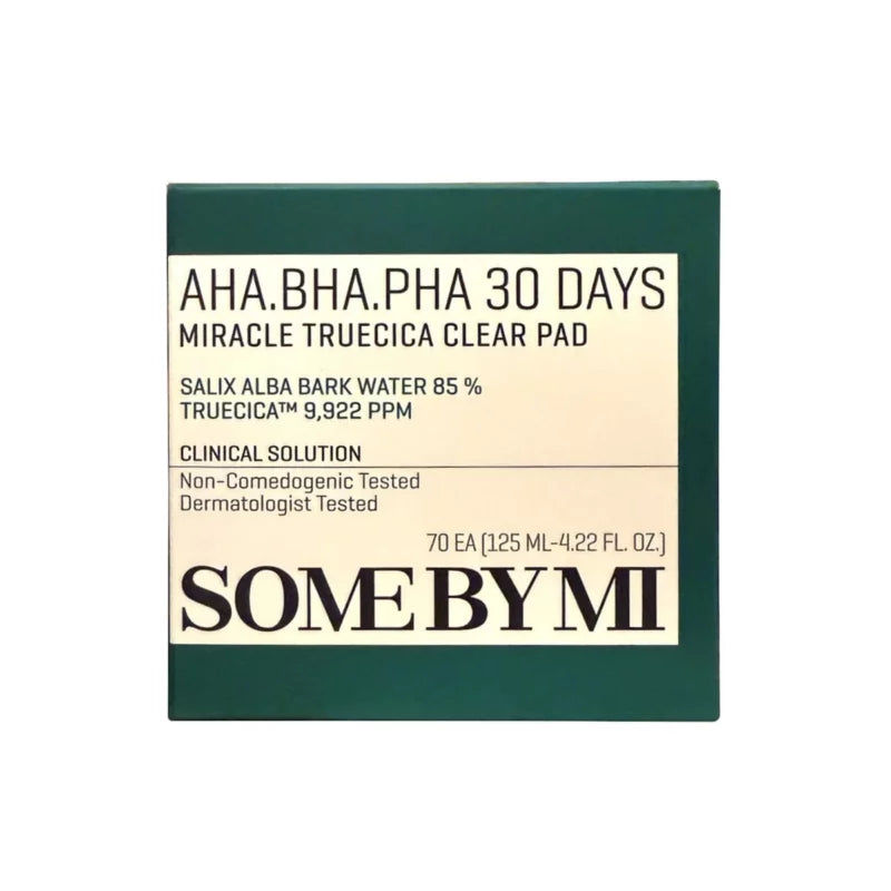 SOME BY MI AHA-BHA-PHA 30 DAYS MIRACLE TRUECICA CLEAR PAD 70 Pads - Image 3 | Deoora
