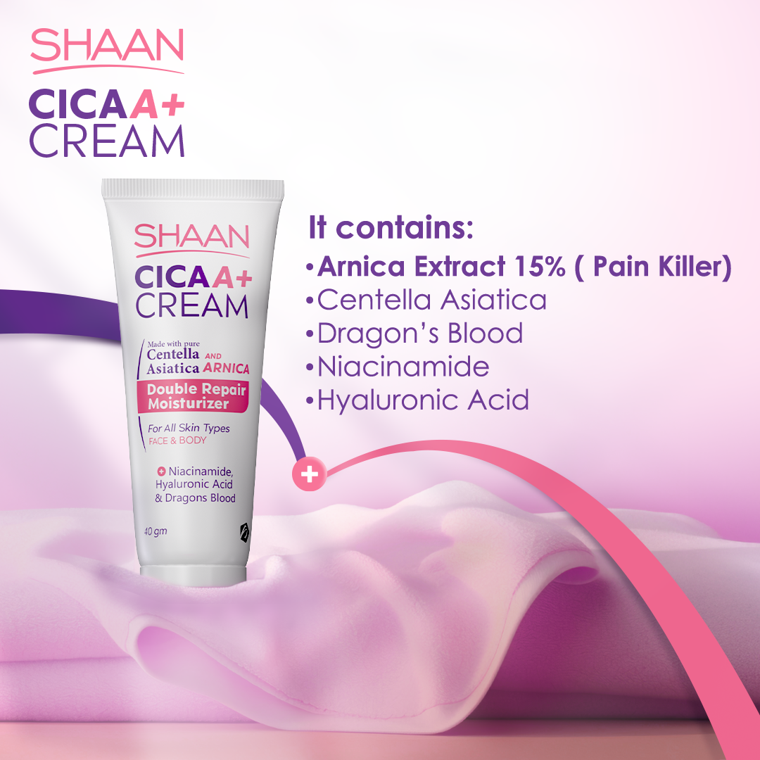 Shaan CICA ARNICA+ cream 40gm - Image 5 | Deoora