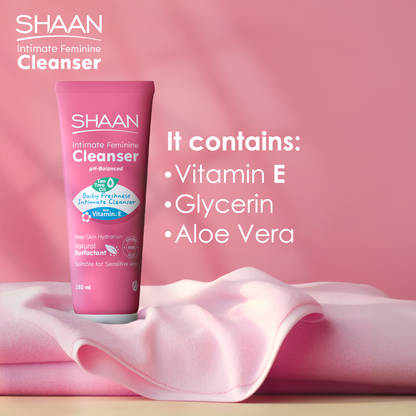 Shaan Intimate Feminine Cleanser 250 ml - Image 4 | Deoora
