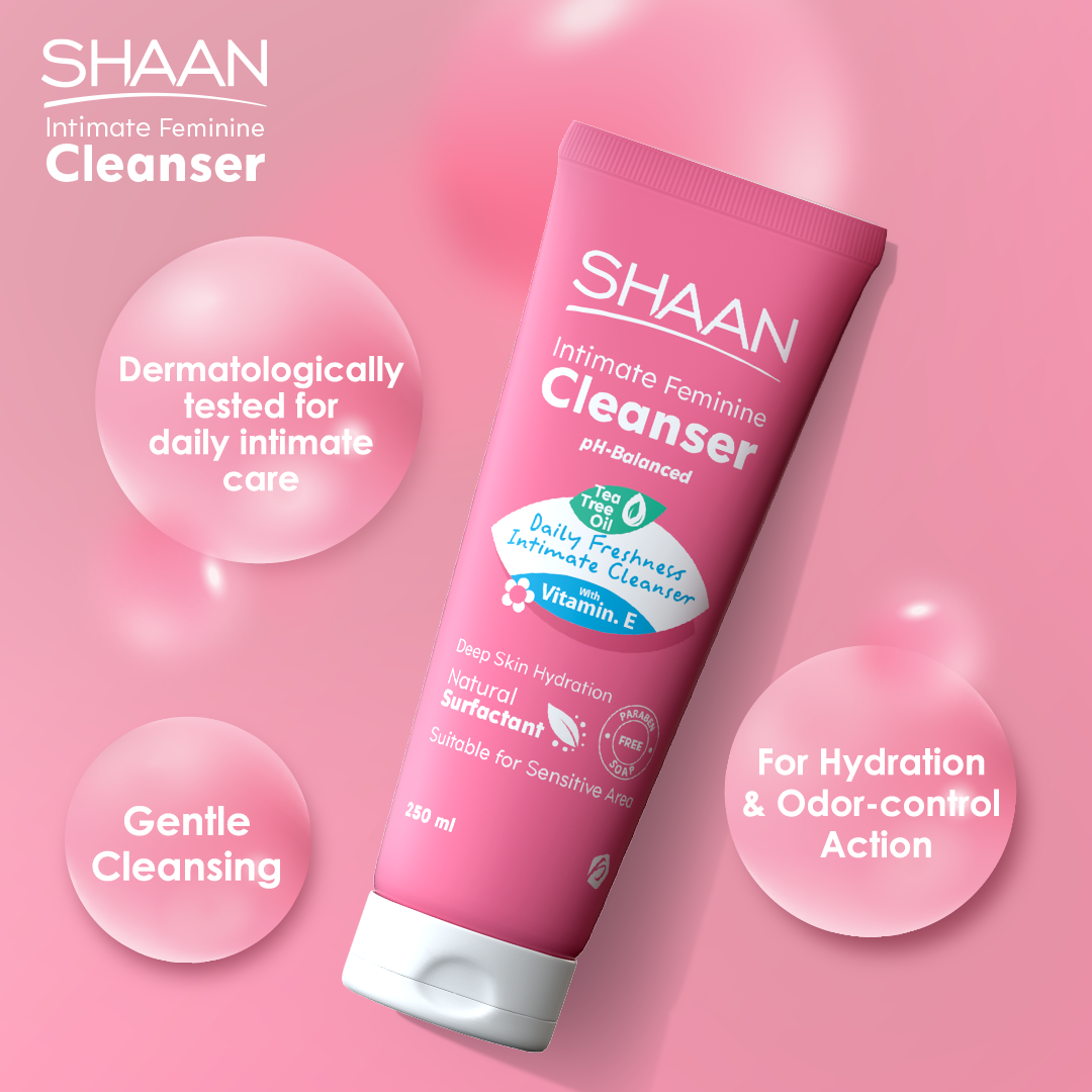 Shaan Intimate Feminine Cleanser 250 ml - Image 3 | Deoora