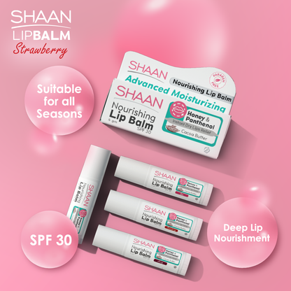 Shaan Lip Balm Strawberry 5 gm - Image 3 | Deoora