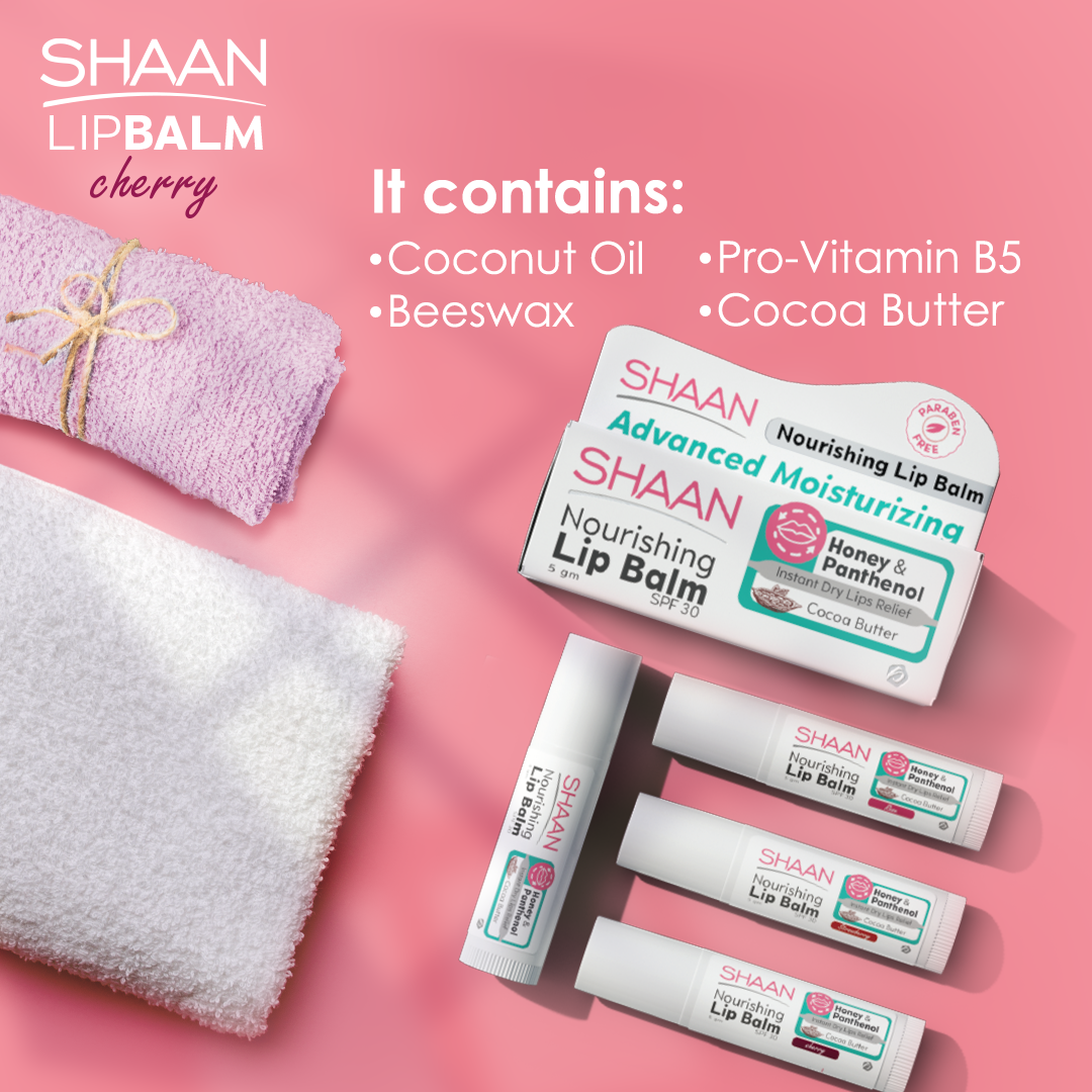 Shaan Lip Balm Cherry 5 gm - Image 5 | Deoora