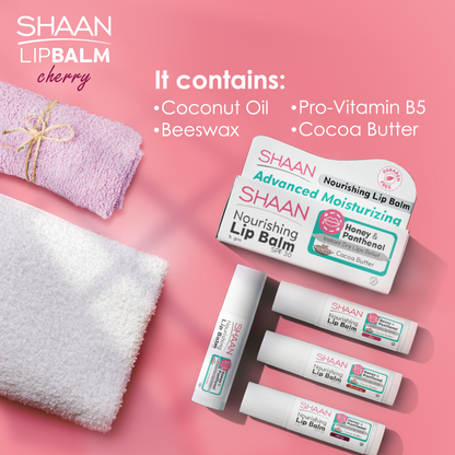 Shaan Lip Balm Cherry 5 gm - Image 5 | Deoora