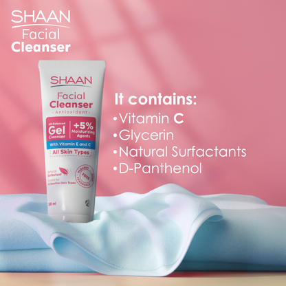 Shaan Antioxidant Facial Cleanser 250 ml - Image 4 | Deoora