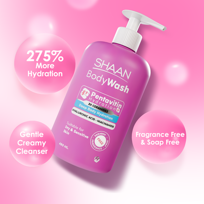 SHAAN Hydrating Body Wash 480 Ml - Image 3 | Deoora