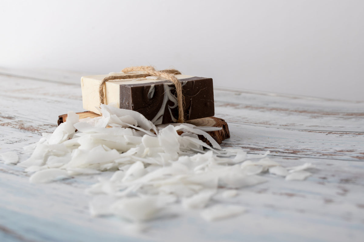 Shea and Coconut Soap صابون شيا و جوز الهند