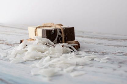 Shea and Coconut Soap صابون شيا و جوز الهند