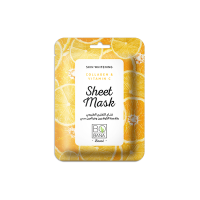 Skin Whitening Collagen & Vitamin C Sheet Mask - Buy from Deoora Egypt