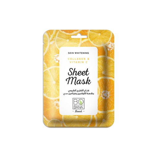 Skin Whitening Collagen & Vitamin C Sheet Mask - Buy from Deoora Egypt