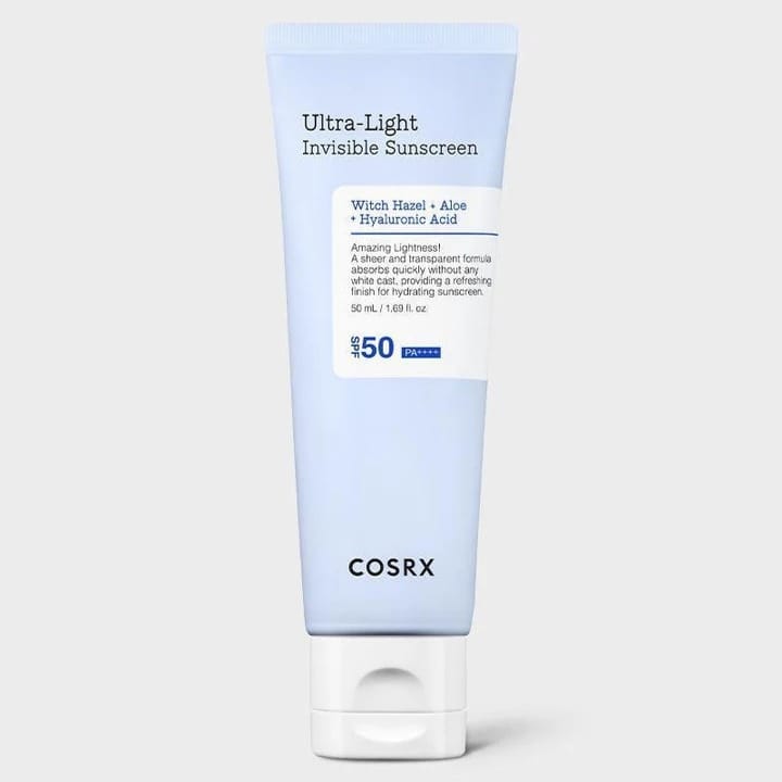 Cosrx Ultra-Light Invisible Sunscreen SPF50 - Buy from Deoora Egypt