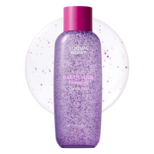 Eqqualberry deepcera bakuchiol plumoing capsule toner - Buy from Deoora Egypt