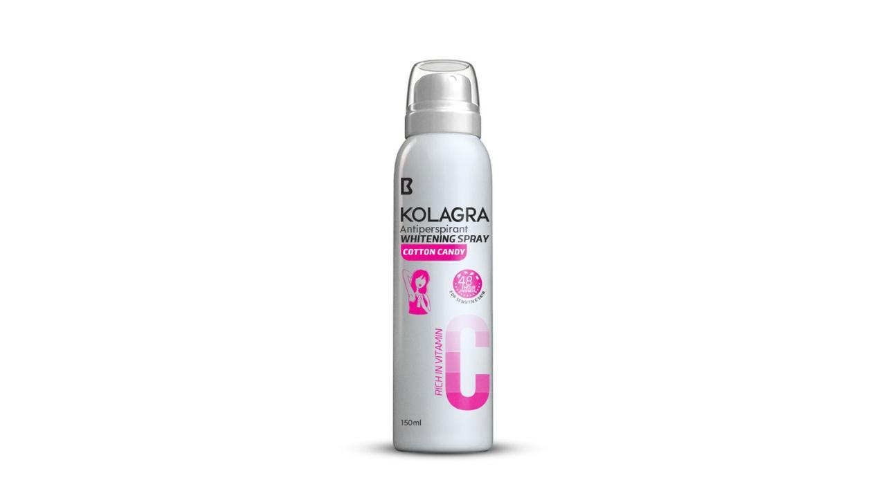 Kolagra Antiperspirant WHITENING SPRAY For Women-150ml - Buy from Deoora Egypt