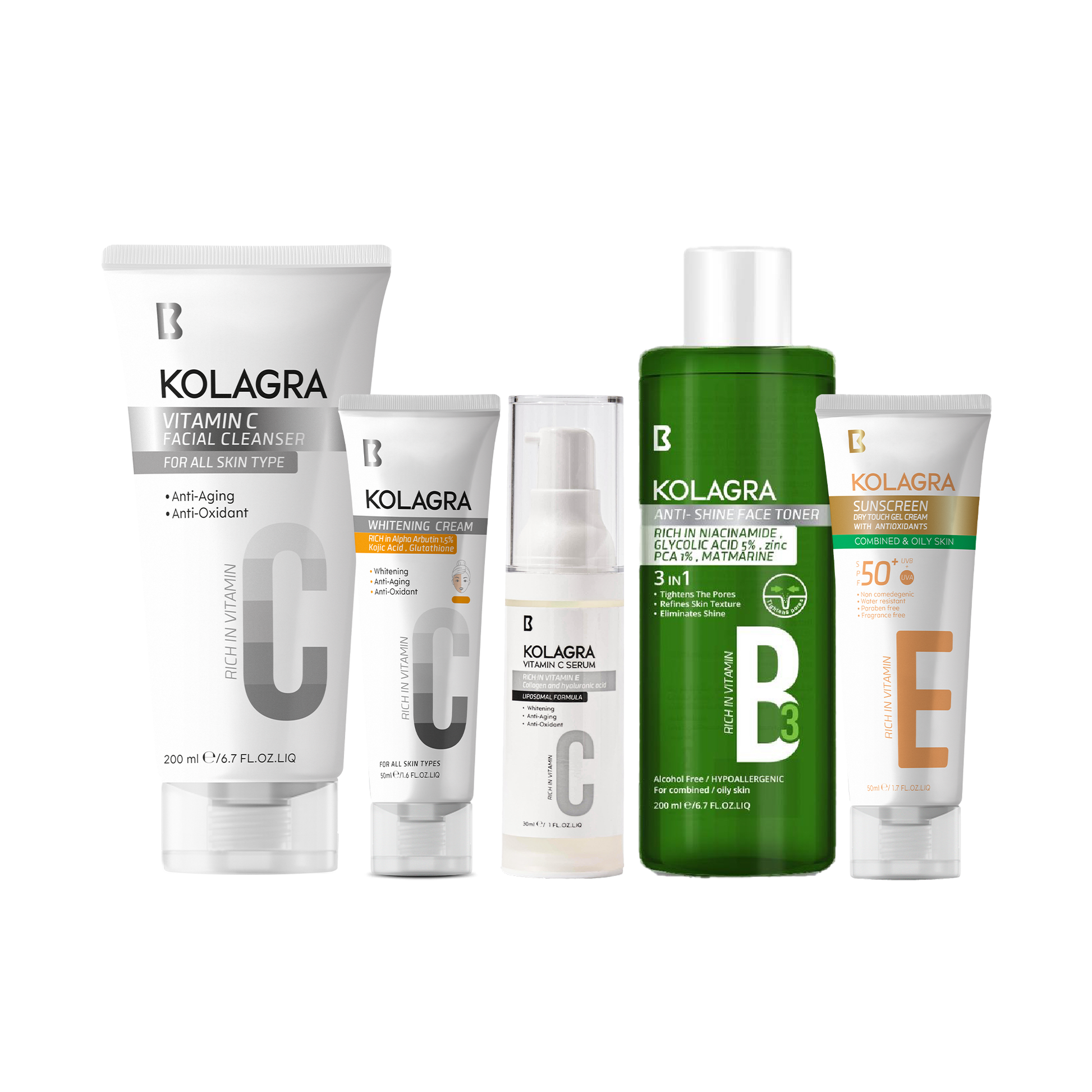 Kolagra Skin whitening Routine - Buy from Deoora Egypt