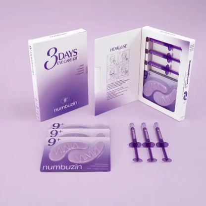 Numbuzin - No.9 3 Days Eye Care Kit. - Image 2 | Deoora