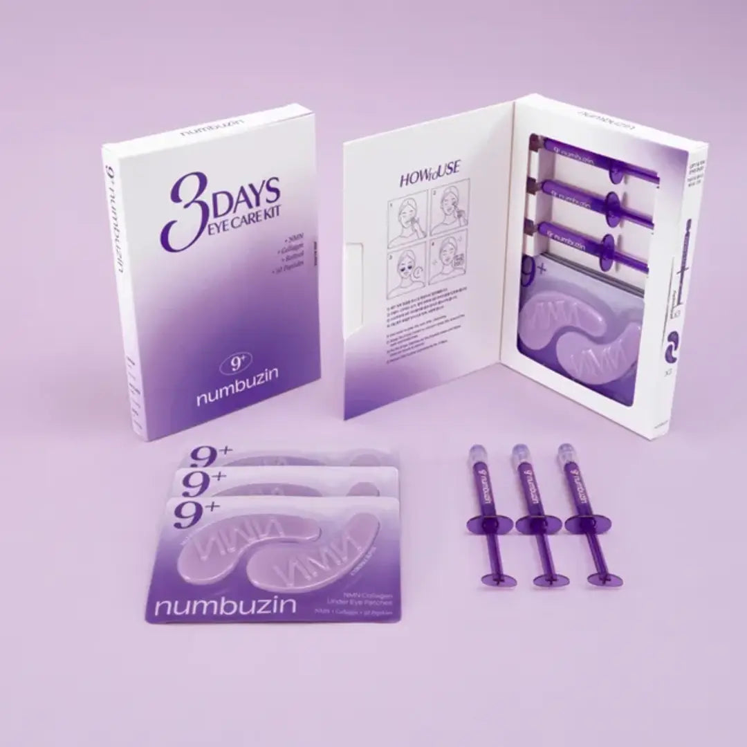 Numbuzin - No.9 3 Days Eye Care Kit. - Buy from Deoora Egypt