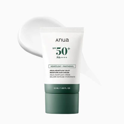 Anua Heartleaf Silky Moisture Mild Sun Cream 50ml - Buy from Deoora Egypt