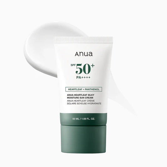 Anua Heartleaf Silky Moisture Mild Sun Cream 50ml - Buy from Deoora Egypt