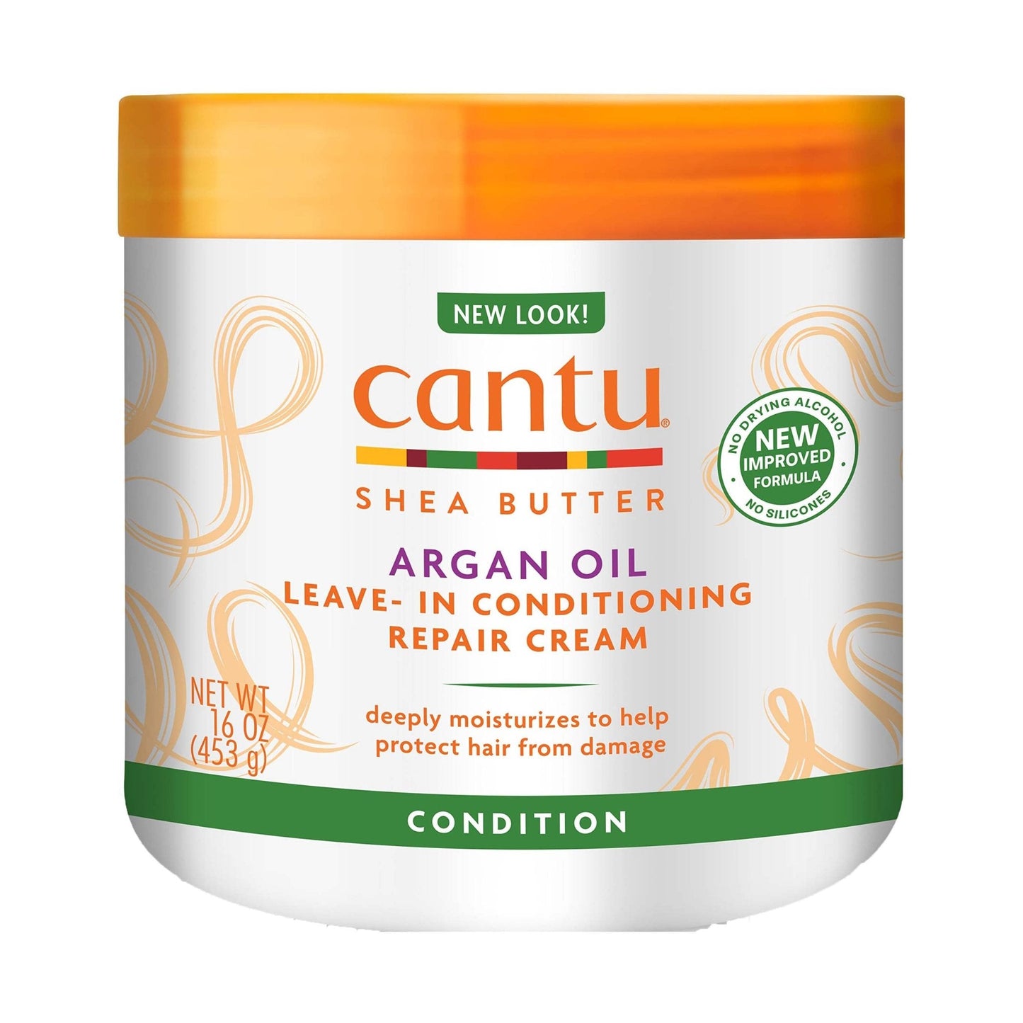 Cantu Argan Oil Leave-In Conditioning Repair Cream - 453gm - Buy from Deoora Egypt