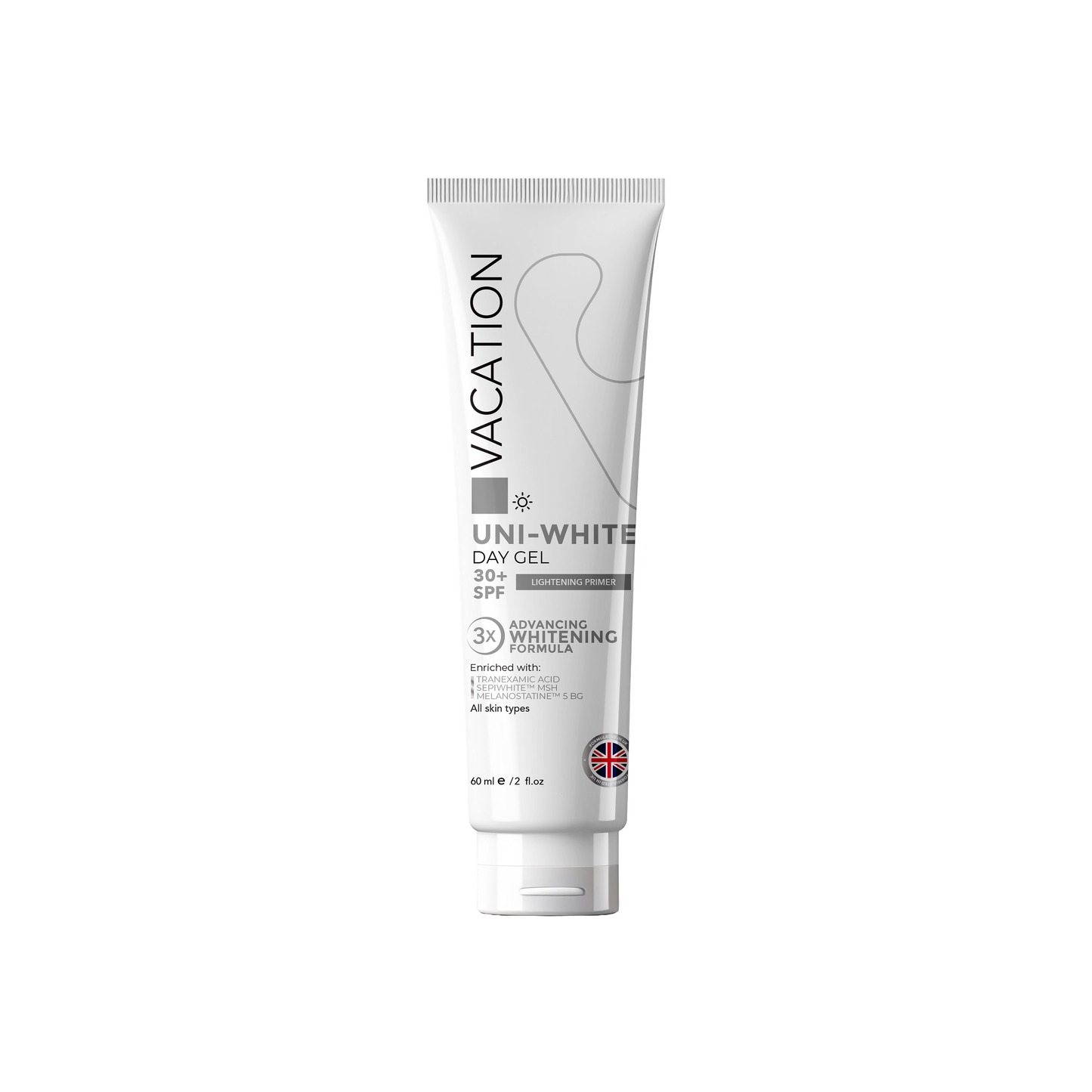 Vacation Uni-White Day Gel 60ml - Buy from Deoora Egypt