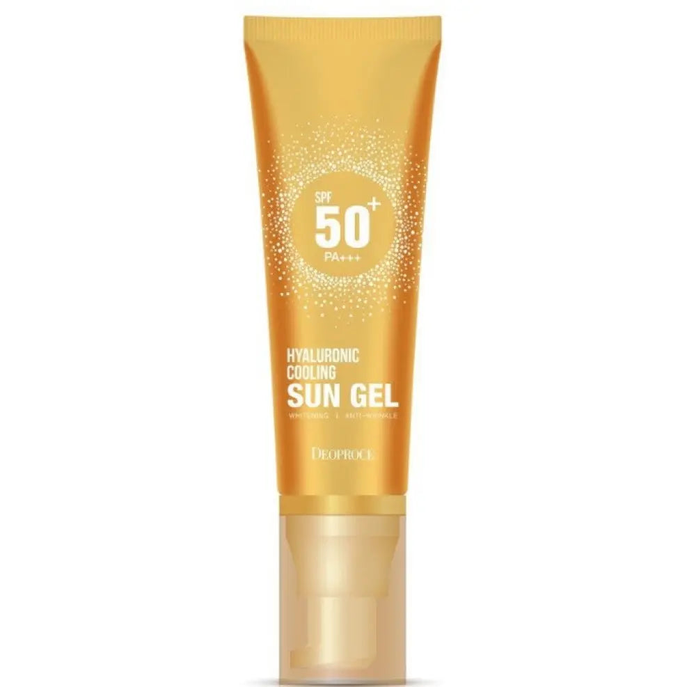 Deoproce sunscreen gel hyaluronic cooling 50+ 50g - Buy from Deoora Egypt