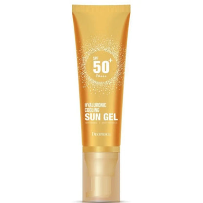 Deoproce sunscreen gel hyaluronic cooling 50+ 50g - Buy from Deoora Egypt
