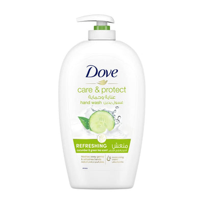 Dove Care & Protect Refreshing With Cucumber & Green Tea Hand Wash – 500ml - Buy from Deoora Egypt