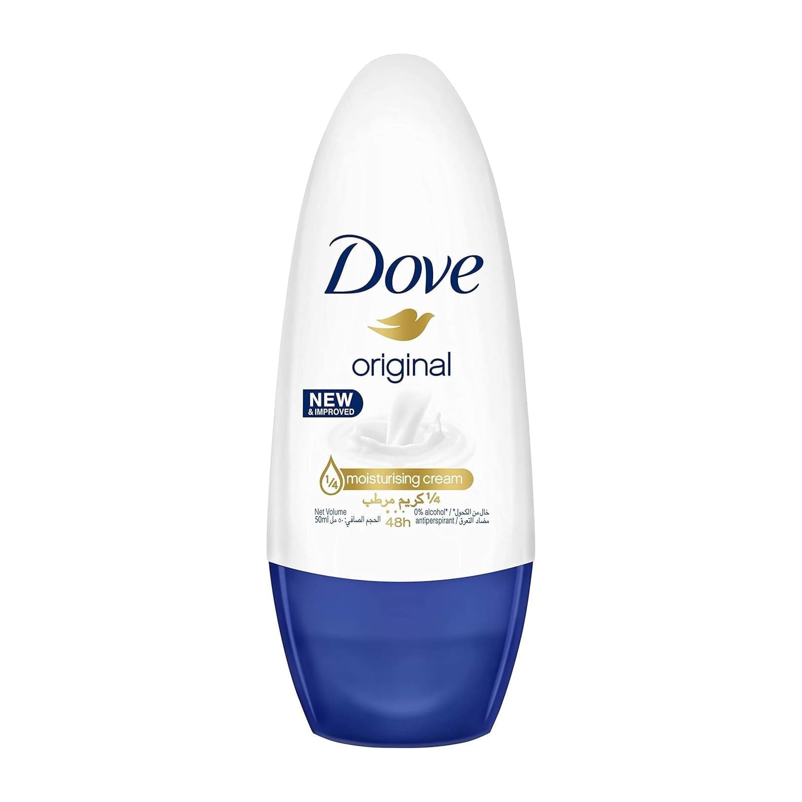 Dove Original Antiperspirant Roll On - 50ml - Buy from Deoora Egypt
