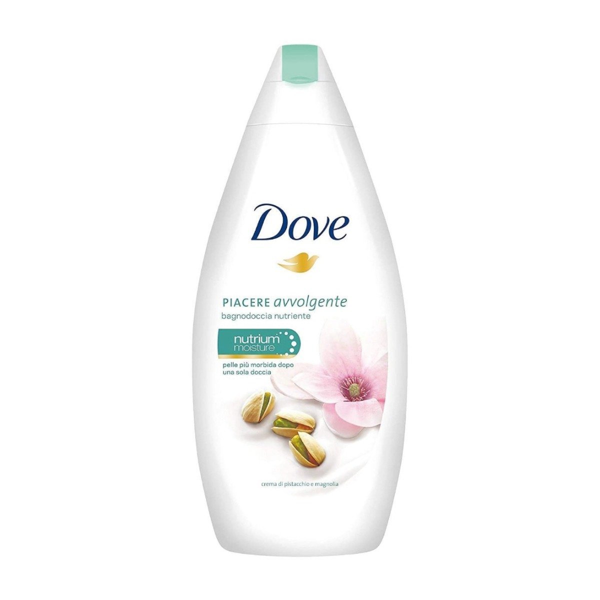Dove Piacere Avvolgente With Pistachio and Magnolia Body Wash - 500ml - Buy from Deoora Egypt