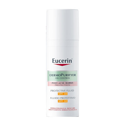 Eucerin Dermopurifyer Oil Control Protective Fluid SPF 30 - 50ml - Buy from Deoora Egypt