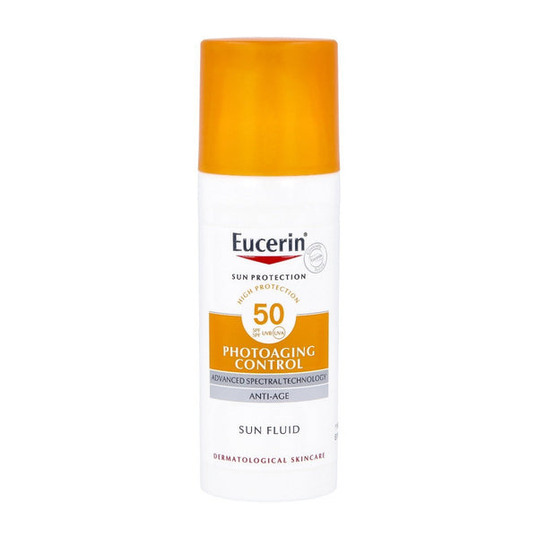 Eucerin Photoaging Control Anti-Age SPF 50 Sun Fluid - 50ml - Buy from Deoora Egypt