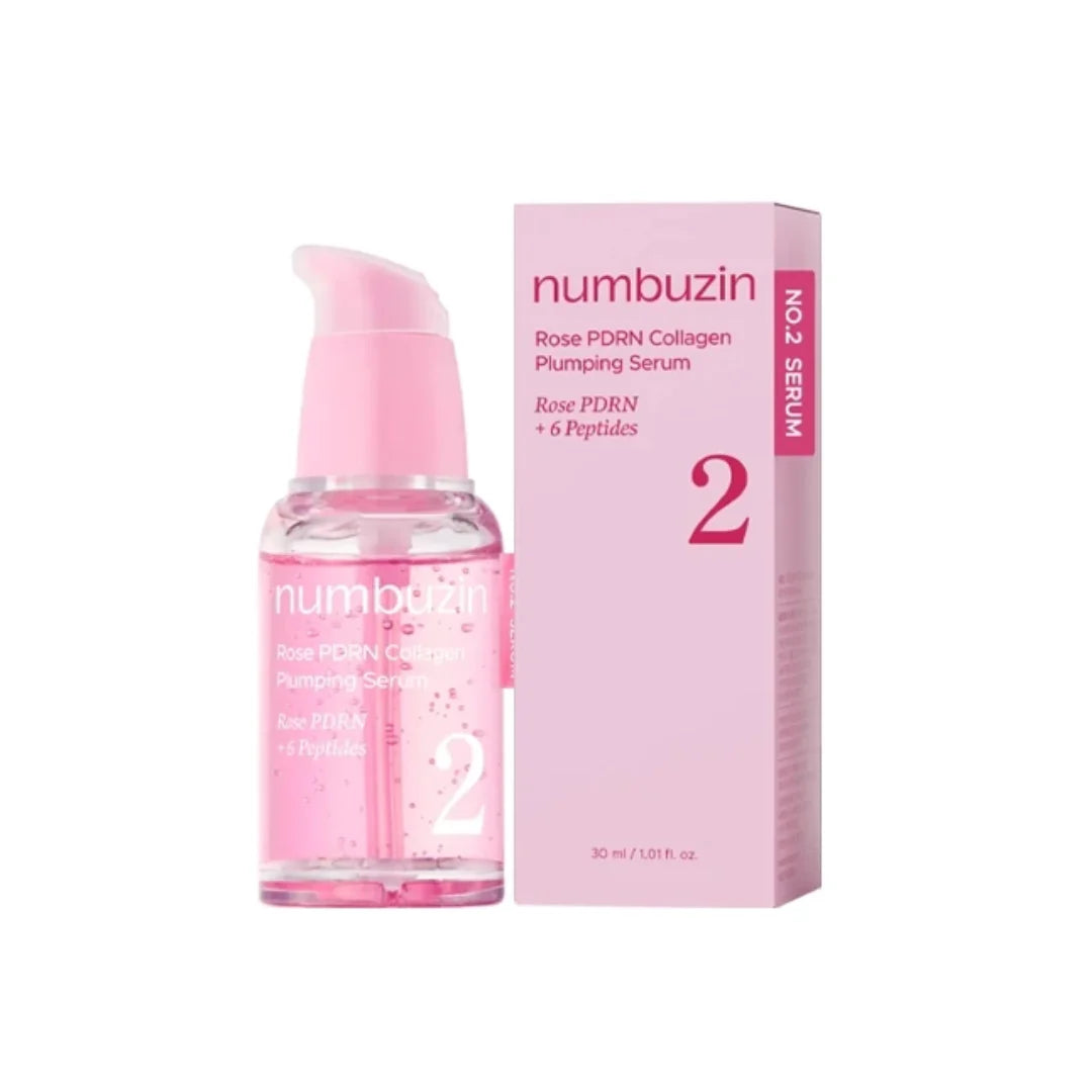 Numbuzin Rose PDRN Collagen Plumping Serum 30ml - Buy from Deoora Egypt