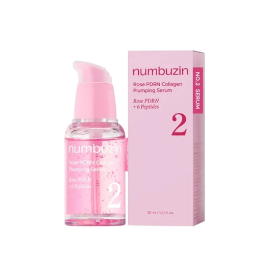 Numbuzin Rose PDRN Collagen Plumping Serum 30ml - Buy from Deoora Egypt