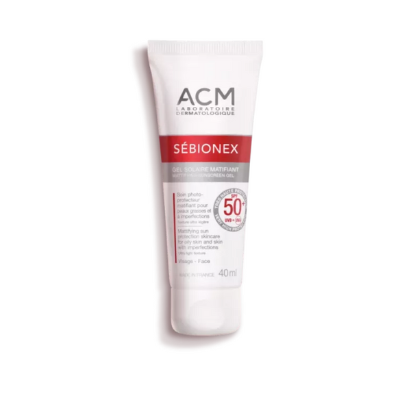 ACM Sebionex Mattifying Sunscreen Gel SPF50+ 40ml - Buy from Deoora Egypt