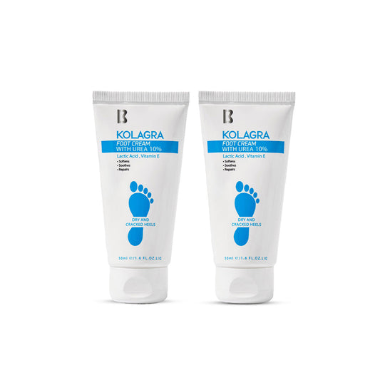 Offer KOLAGRA Foot Cream (1+1) 50ml + 50ml - Buy from Deoora Egypt