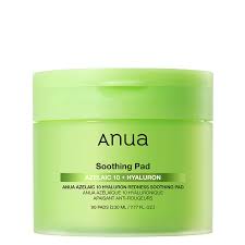 ANUA AZELAICACID 10 HYALURON REDNESS SOOTHING PAD 230ml - Buy from Deoora Egypt