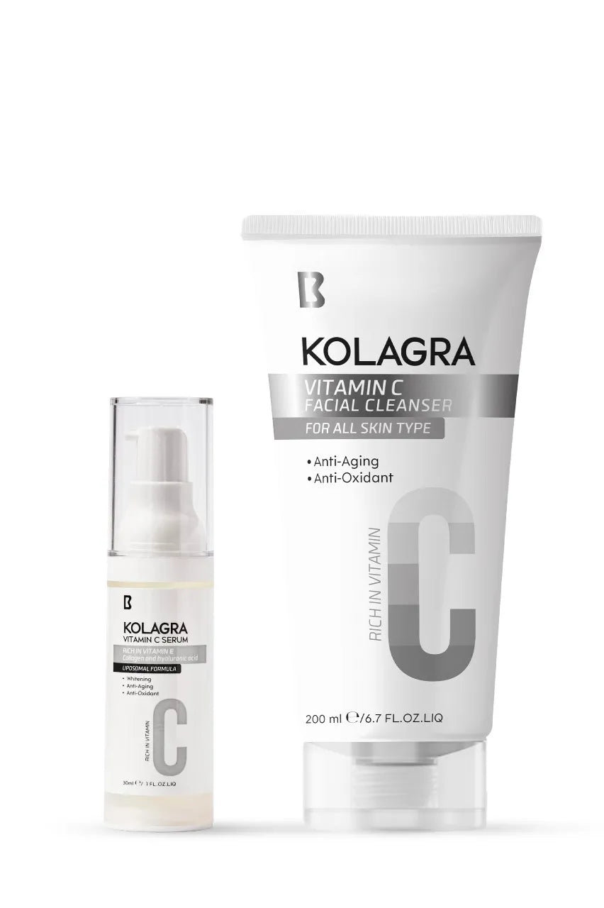 Kolagra  Offer Vitamin C Serum + Facial Wash - Buy from Deoora Egypt