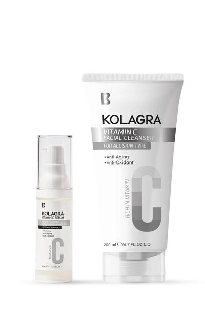 Kolagra  Offer Vitamin C Serum + Facial Wash - Buy from Deoora Egypt