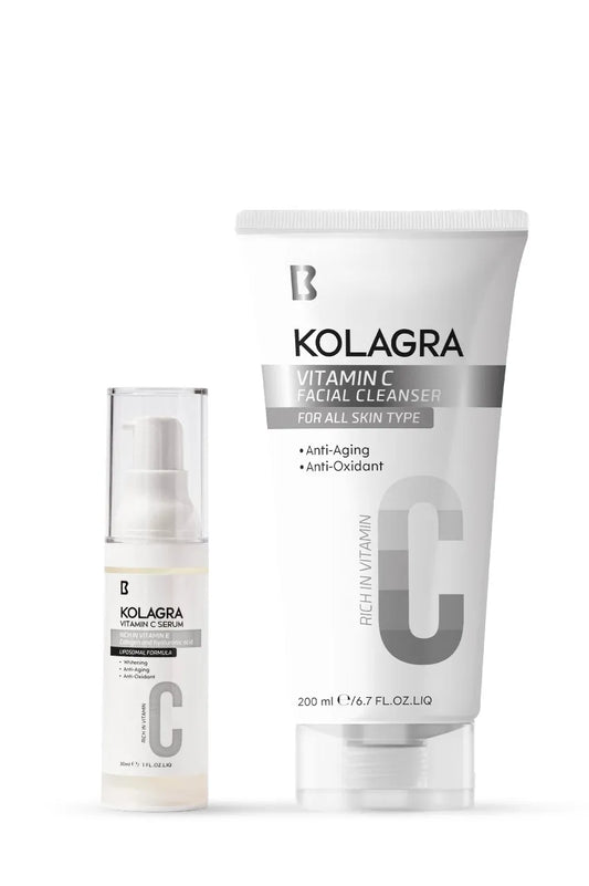 Kolagra  Offer Vitamin C Serum + Facial Wash - Buy from Deoora Egypt