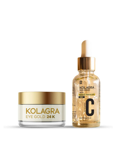 Kolagra Offer Gold Serum 24K+ Eye Gold gel cream 20 Ml - Buy from Deoora Egypt