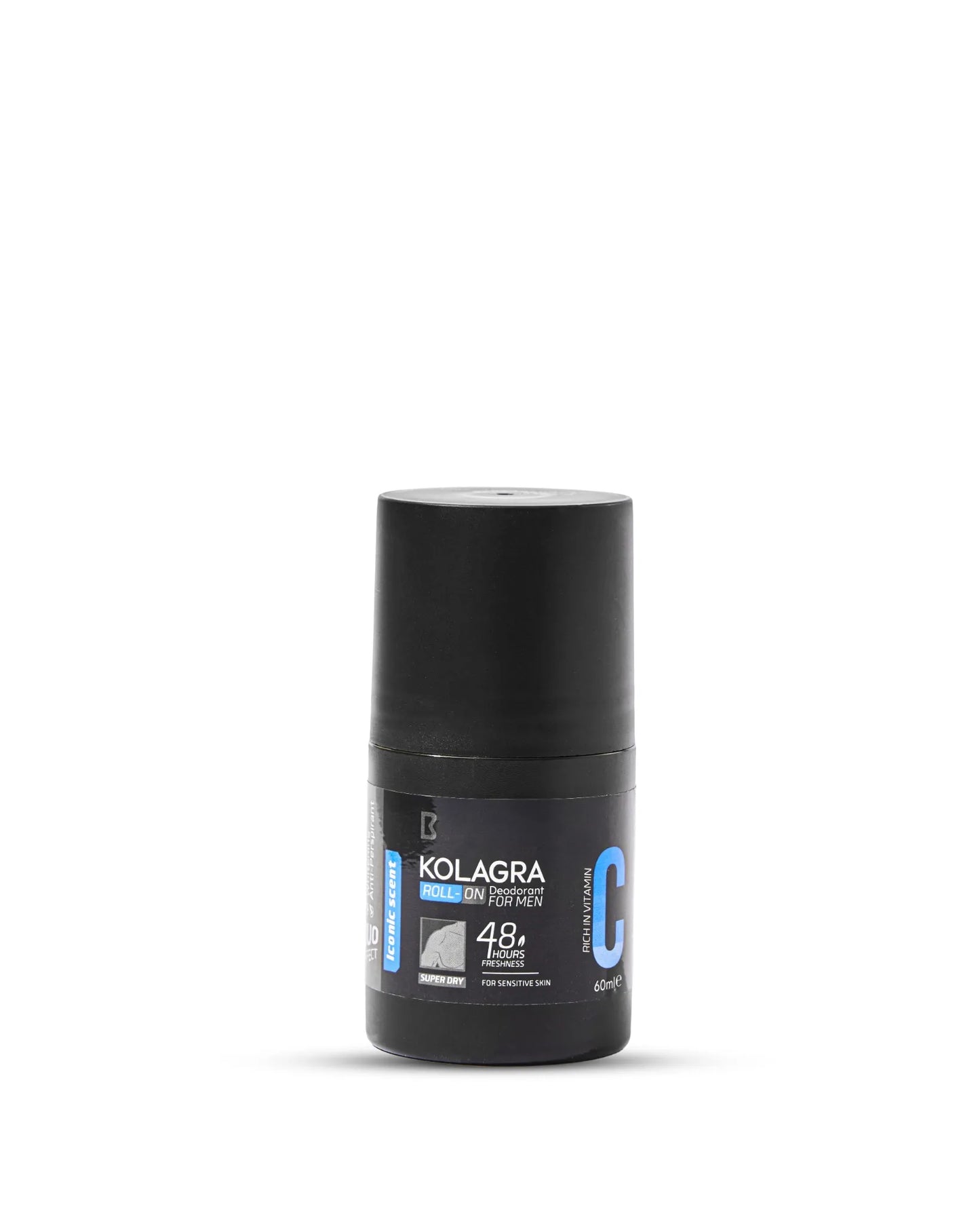 Kolagra Super Dry 48H Men's Roll-On Deodorant Iconic Scent - Buy from Deoora Egypt