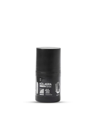 Kolagra Super Dry 48H Men's Roll-On Deodorant Silver Scent - Buy from Deoora Egypt
