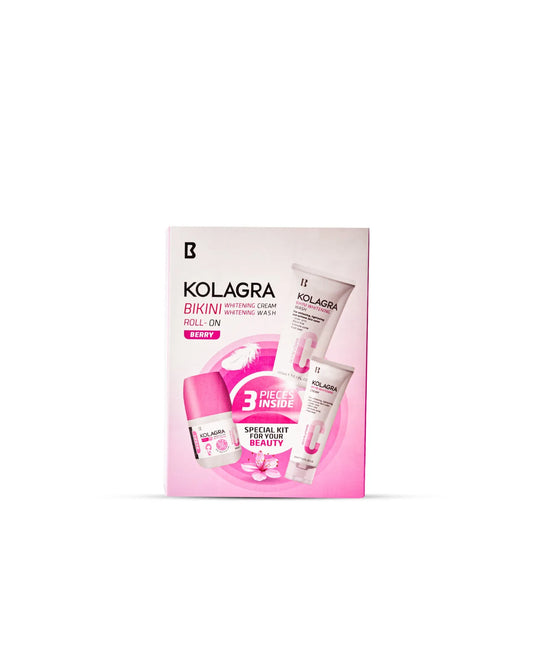 Kolagra sensitive care bundle (Bikini Routine& Roll on) - Buy from Deoora Egypt