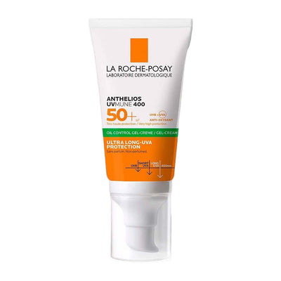 La Roche-Posay Anthelios Uvmune400 Oil Control Gel-Cream SPF50+ - 50ml - Buy from Deoora Egypt